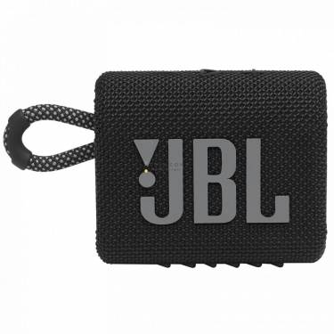 JBL Go 3 Bluetooth Portable Waterproof Speaker Black