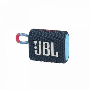 JBL Go 3 Bluetooth Portable Waterproof Speaker Blue/Red