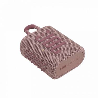 JBL Go 3 Bluetooth Portable Waterproof Speaker Pink