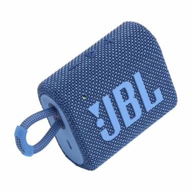 JBL Go 3 Eco Bluetooth Portable Waterproof Speaker Blue