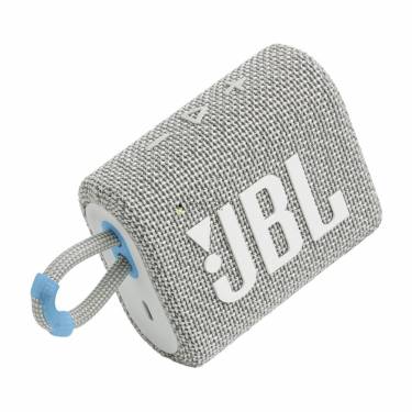 JBL Go 3 Eco Bluetooth Portable Waterproof Speaker White