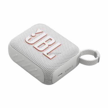 JBL Go 4 Ultra-Portable Bluetooth Speaker White