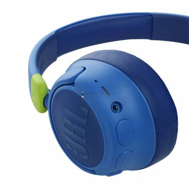 JBL JR460NC Wireless/Wired Bluetooth Headset for Kids Blue