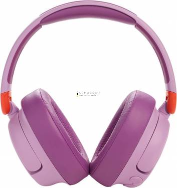 JBL JR460NC Wireless/Wired Bluetooth Headset for Kids Pink