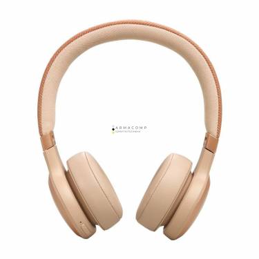 JBL Live 670NC Bluetooth Over-Ear Noise-Cancelling Headset Sand