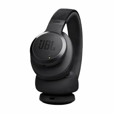 JBL Live 770NC Bluetooth Over-Ear Noise-Cancelling Headset Black