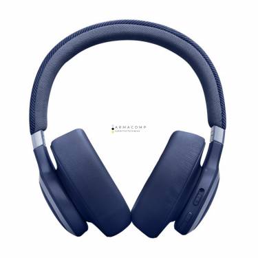 JBL Live 770NC Bluetooth Over-Ear Noise-Cancelling Headset Blue