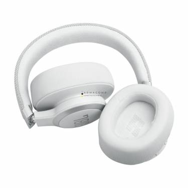 JBL Live 770NC Bluetooth Over-Ear Noise-Cancelling Headset White