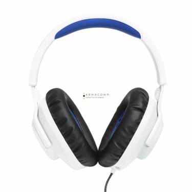 JBL Quantum 100P Gaming Headset White/Blue