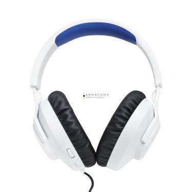 JBL Quantum 100P Gaming Headset White/Blue