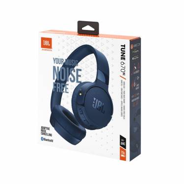 JBL Tune 670NC Wireless Bluetooth Headset Blue