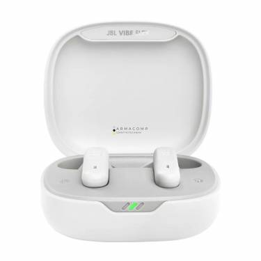 JBL Vibe Flex Wireless In-Ear Earbuds White