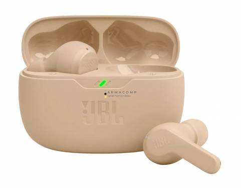 JBL Wave Beam Wireless Bluetooth Headset Beige