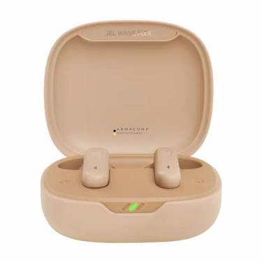 JBL Wave Flex Wireless Bluetooth Headset Beige