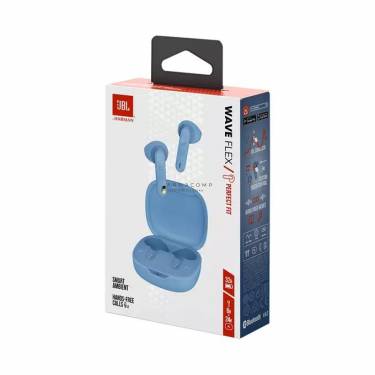 JBL Wave Flex Wireless Bluetooth Headset Blue