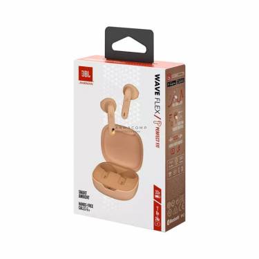 JBL Wave Flex Wireless Bluetooth Headset Beige