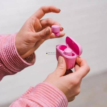 JLab Go Air Pop True Wireless Earbuds Headset Pink