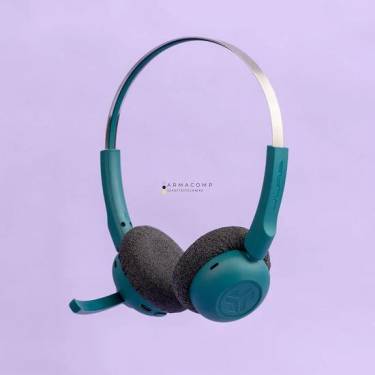 JLab Go Work Pop On-Ear Headset Teal