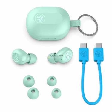 JLab JBuds Mini True Wireless Earbuds Mint Green