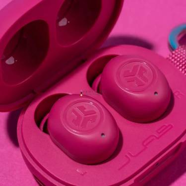 JLab JBuds Mini True Wireless Earbuds Pink