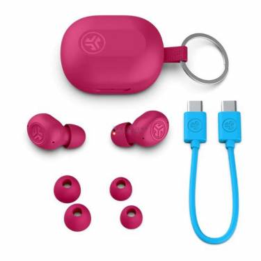 JLab JBuds Mini True Wireless Earbuds Pink