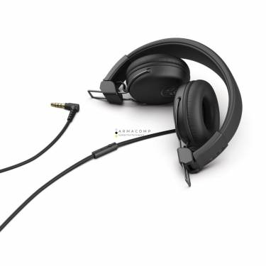 JLab Studio On Ear Wired Headphones Black