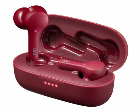 JVC HA-A8T-R Bluetooth Headset Red