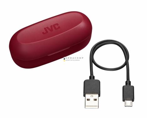 JVC HA-A8T-R Bluetooth Headset Red