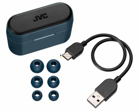 JVC HA-A9TA True Wireless Bluetooth Headset Blue