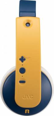 JVC HA-KD10W-Y Wireless Bluetooth Headphones for Kids Yellow/Blue