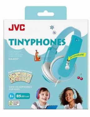 JVC HA-KD7-Z Tinyphones Turqouise