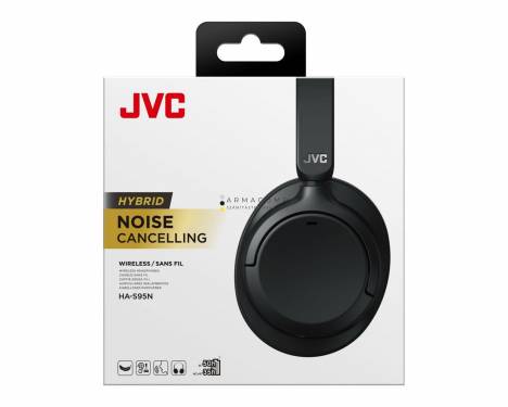 JVC HA-S95N-B Headset Black