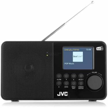 JVC RA-E611W-DAB Internet Radio Black