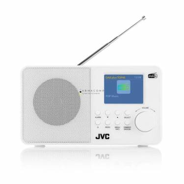 JVC RA-E611W-DAB Internet Radio White