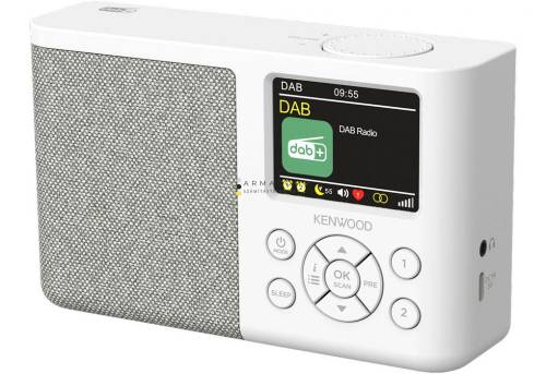 Kenwood CR-M33DAB-W Portable DAB+ Radio White