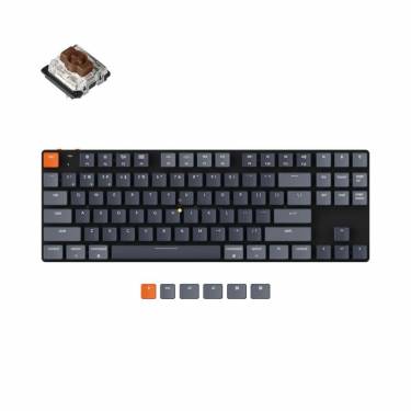 Keychron K1 SE Wireless Mechanical RGB Backlight Brown Switch Keyboard Black HU