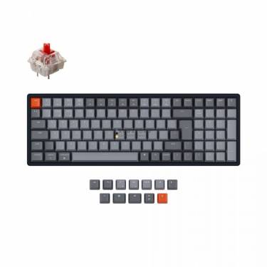 Keychron K4 Wireless Mechanical RGB Gateron Hot Swap Keyboard Black UK