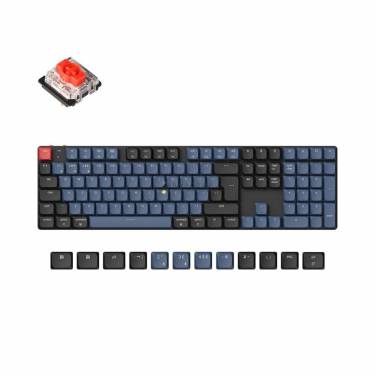 Keychron K5 Pro Wireless Mechanical RGB Backlight Red Switch Keyboard Black UK