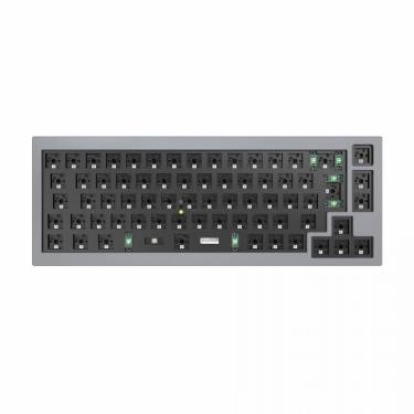 Keychron Q2 QMK Custom Mechanical Keyboard Barebone ISO Silver Grey UK