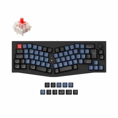 Keychron Q8 QMK Custom Mechanical Fully Assembled Knob RGB Brown Switch Keyboard Carbon Black UK