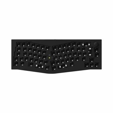 Keychron Q8 Swappable RGB Backlight Knob ISO Keyboard Barebone Carbon Black