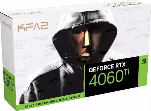 KFA2 GeForce RTX4060 Ti 8GB DDR6 EX White (1-Click OC)