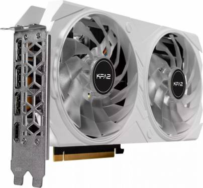 KFA2 GeForce RTX4060 Ti 8GB DDR6 EX White (1-Click OC)