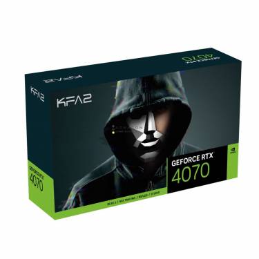 KFA2 GeForce RTX4070 12GB DDR6X (1-Click OC) 2X