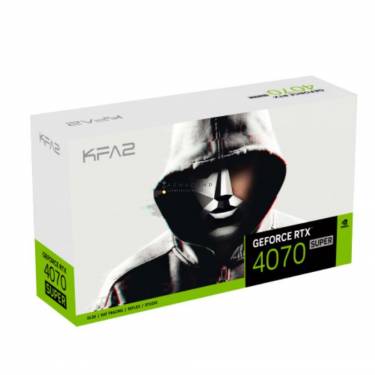 KFA2 GeForce RTX4070 12GB DDR6X Super EX OC Gamer White (1-Click OC)