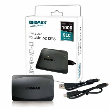 Kingmax 500GB USB3.2 KE35 Black