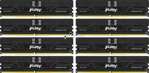 Kingston 128GB DDR5 4800MHz Kit(8x16GB) Fury Renegade Pro Black