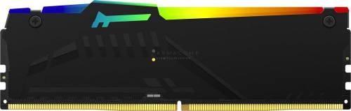 Kingston 128GB DDR5 5200MHz Kit(4x32GB) Fury Beast RGB Black