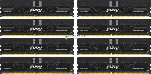 Kingston 128GB DDR5 5600MHz Kit(8x16GB) Fury Renegade Pro Black