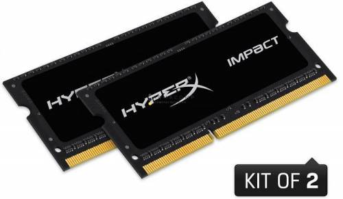 Kingston 16GB DDR3L 1866MHz Kit(2x8GB) SODIMM Kingston Fury Impact Black